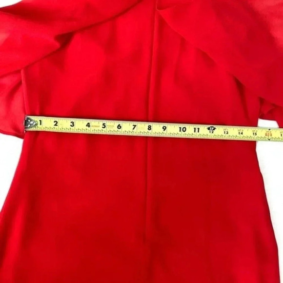 ALI & JAY Tiered Bodice Halter in Red Size M - Picture 9 of 15